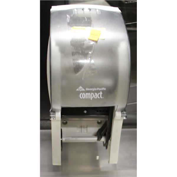 SINGLE GEORGIA PACIFIC COMPACT TISSUE DISPENSER