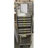Image 1 : BAKERS RACK ON CASTORS 21.5"X29"X69.5"