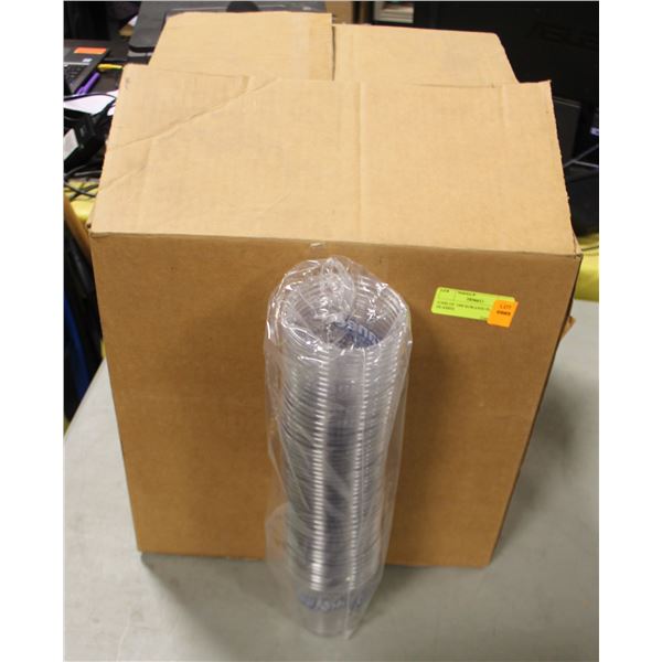 CASE OF 1000 DISPOSIBLE KOKANEE PLASTIC DRAFT CUPS