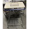 Image 1 : CARIALL DOUBLE HAMPER ON CASTORS W/ FOOT PEDAL