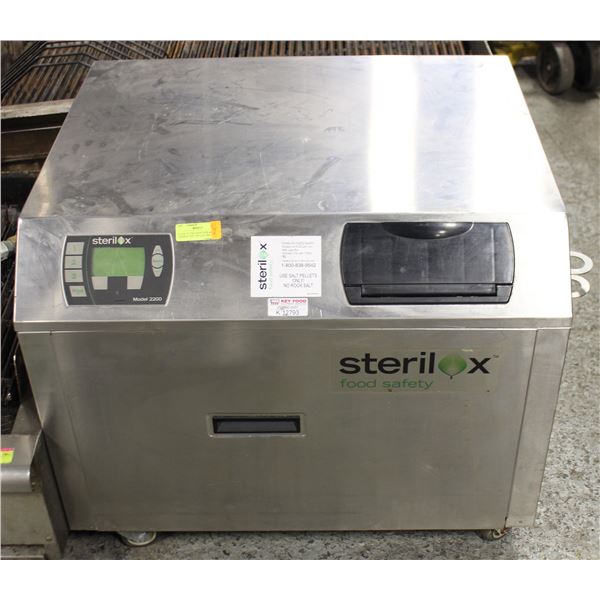 STERIL-X COLD SANITIZER & DISINFECTANT ON CASTORS