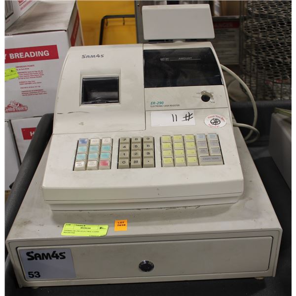 SAM4S ER-290 ELECTRIC CASH REGISTER