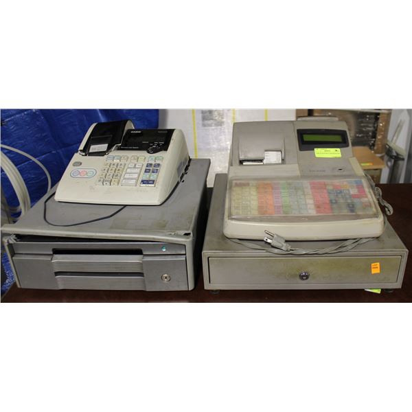 PAIR OF ELECTRIC CASH REGISTERS