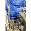 Image 1 : LOT OF 5 METAL HAMPER CARTS ON CASTORS