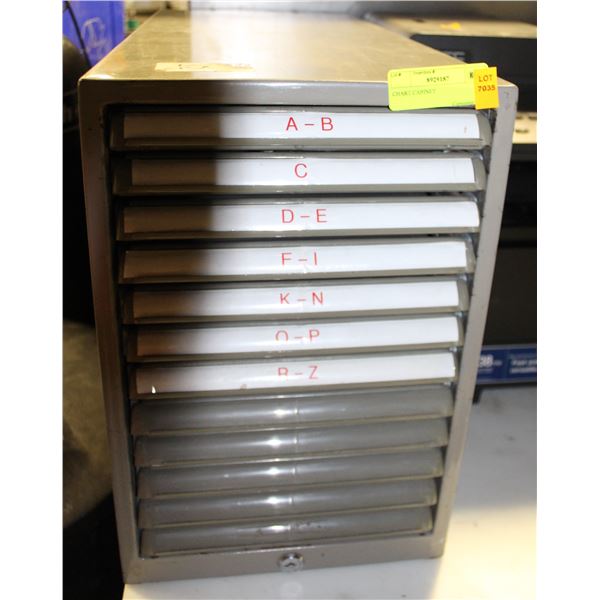 CHART CABINET