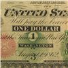 Image 3 : RARE 1862 $1.00 Legal Tender Salmon P. Chase VF Civil War Issue