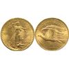 Image 1 : 1908 $20 Saint-Gaudens Gold Double Eagle Coin No Motto BU