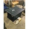Image 2 : PARAMOUNT FP-341-GY GALE GREY CAST ALUMINUM RECTANGULAR PROPANE OUTDOOR FIRE TABLE