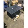 Image 2 : PARAMOUNT FP-341-GY GALE GREY CAST ALUMINUM RECTANGULAR PROPANE OUTDOOR FIRE TABLE