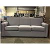 Image 2 : SIMMONS GREY FABRIC 3 SEAT SOFA WITH BEAUTYSLEEP HIDE-A-BED SOFA SIZE 78"W X 35"D X 35"H