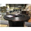 Image 2 : PARAMOUNT FP-398 BRONZE CAST ALUMINUM ROUND PROPANE OUTDOOR FIRE TABLE