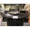 Image 2 : PARAMOUNT FP-398 BRONZE CAST ALUMINUM ROUND PROPANE OUTDOOR FIRE TABLE