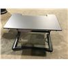 Image 2 : VICTOR DCX760G HIGH RISE COLLECTION 36" HEIGHT ADJUSTABLE STANDING DESK WITH KEYBOARD TRAY