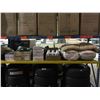 Image 1 : BOX OF PET DRINK DISPENSERS, STAINLESS STEEL FOOD BOWL, PLANT FOOD LIQUID & ASSORTED NAP PET BEDS