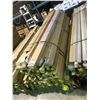 Image 2 : LARGE PALLET OF ASSORTED COLOR BULLNOSE, QUARTER ROUND, & TRANSITION FLOOR MOULDINGS