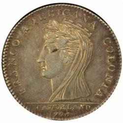 1796 Castorland Medal, or Jeton. AU55 (NGC)