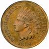 Image 1 : 1864 Indian Cent. L on Ribbon. PR64BN (PCGS)