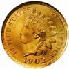 Image 1 : 1902 Indian Cent. MS67 RD (NGC).