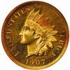 Image 1 : 1907 Indian Cent. PR67 RB (NGC). OH.