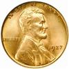 Image 1 : 1927 Lincoln Cent. MS67 RD (PCGS).