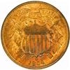 Image 1 : 1864 Two-Cent Piece. Large Motto. MS66 RB (NGC).