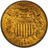 Image 1 : 1864 Two-Cent Piece. Large Motto. MS65 RB (NGC).