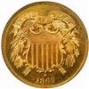 Image 1 : 1869 Two-Cent Piece. PR64 RD (PCGS).