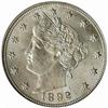 Image 1 : 1892 Liberty Nickel. MS65 (PCGS).
