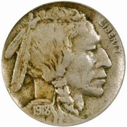 1918/7-D Buffalo Nickel. FS-016.5. VF20 (PCGS).