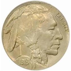 1918-D Buffalo Nickel. MS64 (PCGS).