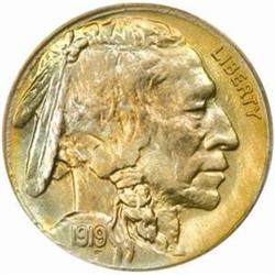1919 Buffalo Nickel. MS67 (PCGS).