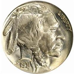 1931-S Buffalo Nickel. MS67 (PCGS).