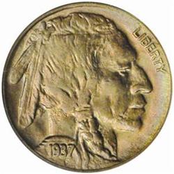 1937-D Buffalo Nickel. 3-Legged. MS63 (NGC).