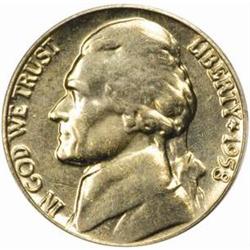 1958 Jefferson Nickel. MS65 FS (PCGS).