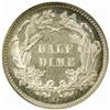 Image 2 : 1867 Seated Liberty H10C. MS67 PL (NGC).