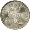 Image 1 : 1884 Seated Liberty Dime. MS67 (PCGS). OGH.