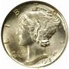 Image 1 : 1918-D Mercury Dime. MS64 FB (NGC).