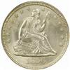 Image 1 : 1856 Seated Liberty Quarter. MS65 (PCGS).