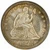 Image 1 : 1858 Seated Liberty Quarter. MS65 (NGC).