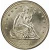 Image 1 : 1877-S Seated Liberty Quarter. MS65 (NGC).
