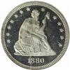 Image 1 : 1880 Seated Liberty Quarter. PR67DCAM (NGC).