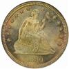 Image 1 : 1880 Seated Liberty Quarter. MS66 (NGC).
