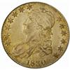 Image 1 : 1830 Capped Bust 50C. Small 0. MS64 (PCGS).