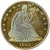 Image 1 : 1862 Seated Liberty 50C. PR66 (PCGS).