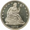 Image 1 : 1878 Seated Liberty 50C. PR65 Cameo (NGC)