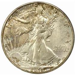 1918-S Walking Liberty 50C. MS64 (PCGS).