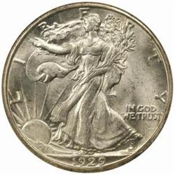 1929-D Walking Liberty 50C. MS65 (NGC).