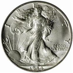1944-S Walking Liberty 50C. MS65 (PCGS).