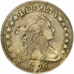 1796 Draped Bust $1 Lg Date, Sm Letters EF40 PCGS