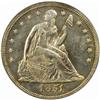 Image 1 : 1851 Seated Liberty Silver Dollar. MS61 (NGC).